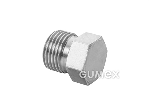 Záslepka na hydraulické koncovky, vonkajší závit M14x1,5, ťažký rad, oceľ